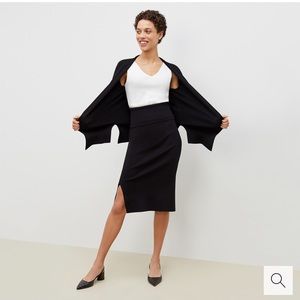 Mm lafleur Harlem skirt in jardigan knit